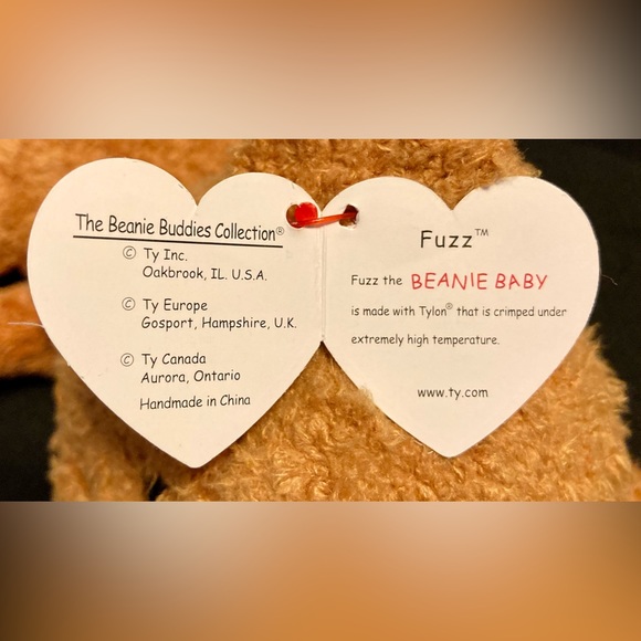Ty “Fuzz” beanie baby and buddy - Picture 8 of 8